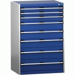 BOTT 1 ARMOIRE À TIROIRS SL-8612-8.2 AVEC 8 TIROIRS POUR CHARGE LOURDE - BOTT