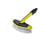 BROSSE TRIANGULAIRE NETTOYEUR HAUTE PRESSION K2 K3 K4 K5 K7 POUR VOITURE, JANTES, SALON DE JARDIN - KARCHER