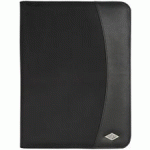 CONFÉRENCIER ELEGANCE, A4, SIMILICUIR/NYLON, NOIR