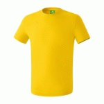 T-SHIRT TEAMSPORT - ERIMA - CASUAL BASIC JAUNE