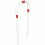 ARCEAU À BANDES RÉFLÉCHISSANTES-500X1400MM-BLANC/ROUGE - SCHAKE