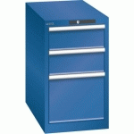 ARMOIRE BLEU GENT. 411X725X700 AVEC 3 TIR. 75KG _ 78.447.090 - LISTA