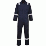 COMBINAISON ANTISTATIQUE LÉGÈRE - LONG FR21 BLEU FONCÉ XL - PORTWEST