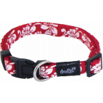 DOOGY CLASSIC - COLLIER CHIEN TAHITI ROUGE TAILLE : T1 - ROUGE