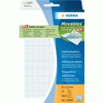 ÉTIQUETTE MULTI-USAGE, 25X40MM, INSCRIPTIBLE À LA MAIN - LOT DE 4