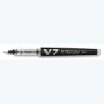PILOT STYLO ROLLER BEGREEN RECHARGEABLE, POINTE TUBULAIRE 0,7 MM ENCRE LIQUIDE NOIRE HI-TECPOINT