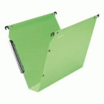 LOT DE 10 - DOSSIER SUSPENDU POUR ARMOIRES POLYPROPYLÈNE OPAQUE LMG ESSELTE FOND 50 MM COULEURS ASSORTIES