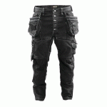 PANTALON DE TRAVAIL X1900 ARTISAN CORDURA® DENIM STRETCH TAILLE 54C - BLAKLADER