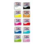 PÂTE À MODELER ET À CUIRE FIMO SOFT - LOT DE 10 BLOCS 56GR COLORIS ASSORTIS