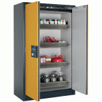 ARMOIRE SÉCURITÉ Q-CLASSIC-90 Q90.195.120 GRIS/JAUNE - MANUTAN COLLECTIVITÉS