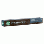 CAPSULES DE CAFÉ STARBUCKS ESPRESSO DARK ROAST - BOÎTE DE 10