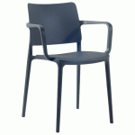 FAUTEUIL JOY POLYPROPYLÈNE - ANTHRACITE - STAMP