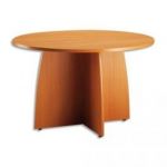GAUTIER TABLE DE RÉUNION RONDE TWIN POUR 6 PERSONNES - DIAM. 120CM, HAUTEUR 74 CM