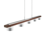 HERZBLUT ESTELLE SUSPENSION LINÉAIRE NOYER HUILÉ