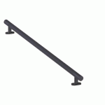 POIGNÉES DE MEUBLE FLUTED EN ZAMAK NOIR LONGUEUR 538 MM ESTAMP