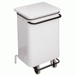 POUBELLE COLLECROULE ROSSIGNOL 110 L INOX - MANUTAN COLLECTIVITÉS