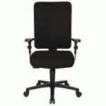 SIÈGE DE BUREAU OPEN X TISSU NOIR - TOPSTAR