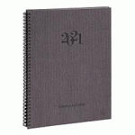 AGENDA EXACOMPTA CONSULTATION S CARTE NAPURA 2026 - 21 X 29,7 CM - BEIGE