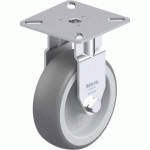 BLICKLE - ROULETTE FIXE Ø 75MM BANDAGE CAOUTCHOUC TPE 75KG - BPA-TPA 75G