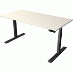 BUREAU MOVE 2 ÉLECTRIQUE L 1600 X P 800 MM BLANC/ANTHR.-2710 - KERKMANN