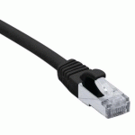 CORDON RJ45 CATÉGORIE 6A S/FTP LSOH SNAGLESS NOIR - 75 M - DEXLAN