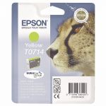 EPSON CARTOUCHE D'ENCRE GUÉPARD T0714 J (C13T07144011) - DURABRITE ULTRA - COULEUR: JAUNE