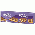 LOT DE 2 - CAKE AND CHOC CHOCOLAT MILKA - PAQUET DE 175 G