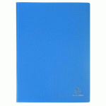 LOT DE 8 - PROTÈGE-DOCUMENTS EXACOMPTA POLYPROPYLÈNE SOUPLE OPAQUE A4 60 POCHETTES - 120 VUES