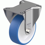 BLICKLE - ROULETTE FIXE Ø 100MM BANDAGE POLYURÉTHANE THERMOPLASTIQUE TPU 200KG - BX-POTHS 100XR