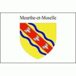 DRAPEAU MEURTHE ET MOSELLE : DIMENSIONS - 50 X 75 CM