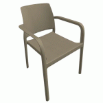 FAUTEUILS DOCK TAUPE