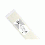 LOT DE 10 - PAPIER DE SOIE, SACHET DE 8 FEUILLES PLIÉES 18G/M2 AU FORMAT 50X75CM - IVOIRE