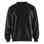 SWEAT COL ROND NOIR TAILLE M - BLAKLADER