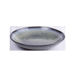 ASSIETTE COUPE CREUSE ROND GRIS GRÈS Ø 23 CM GALAXY PRO.MUNDI