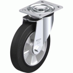 BLICKLE - ROULETTE PIVOTANTE Ø 200MM BANDAGE CAOUTCHOUC NR 400KG - L-ALEV 200K