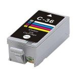 CARTOUCHE ENCRE COMPATIBLE CANON CLI36 COULEUR