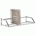 ETAGÈRE MURALE HORIZONTALE 1 NIVEAU LONGUEUR 1100 MM POUR CASIERS