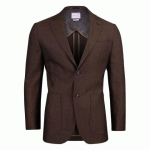 J.HARVEST & FROST CLUB 30 BLAZER HOMMES MÉLANGE MARRON - TAILLE 60