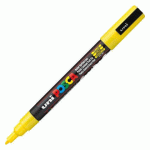 MARQUEUR POSCA PC3M POINTE MOYENNE 0,9 À 1,3 MM - JAUNE