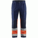 PANTALON ARTISAN STRETCH HAUTE-VISIBILITÉ TAILLE 48 - BLAKLADER