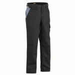 PANTALON DE TRAVAIL INDUSTRIE NOIR/GRIS TAILLE 48L - BLAKLADER