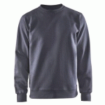 SWEAT COL ROND GRIS TAILLE XL - BLAKLADER