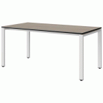 TABLE MALIBU 160X80 T5 SOUDÉ ST ANTIB CHÊNE 1146/NO BLC 9016
