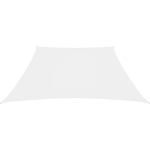 VIDAXL - VOILE DE PARASOL TISSU OXFORD TRAP�ZE 3/5X4 M BLANC