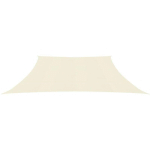 VOILE D'OMBRAGE 160 G/M² CRÈME 3/4X3 M PEHD