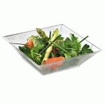 ASSIETTE SOLIA COUPE ICEBERG 16 X 16 CM (VENDU PAR 100)