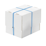 CAISSES CARTON TÉLESCOPIQUE BRUNE SIMPLE CANNELURE RAJA 50 X 33 X 9,5/17 CM, LOT DE 20