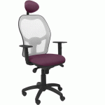 CHAISE JORQUERA AVEC APPUI-TÊTE GRIS/LILA - PIQUERAS Y CRESPO