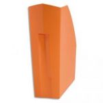 EXACOMPTA PORTE-REVUES THE MAGAZINE - DIMENSIONS L11 X H32 X P29,2 CM COLORIS TANGERINE