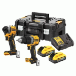 KIT 2 OUTILS XR 18V - POWERSTACK - DCK2050H2T-QW DEWALT